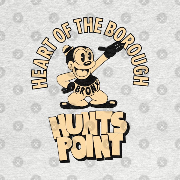 Hunts Point Bronx NYC - Comic-Style Neighborhood Vibe by Boogosh